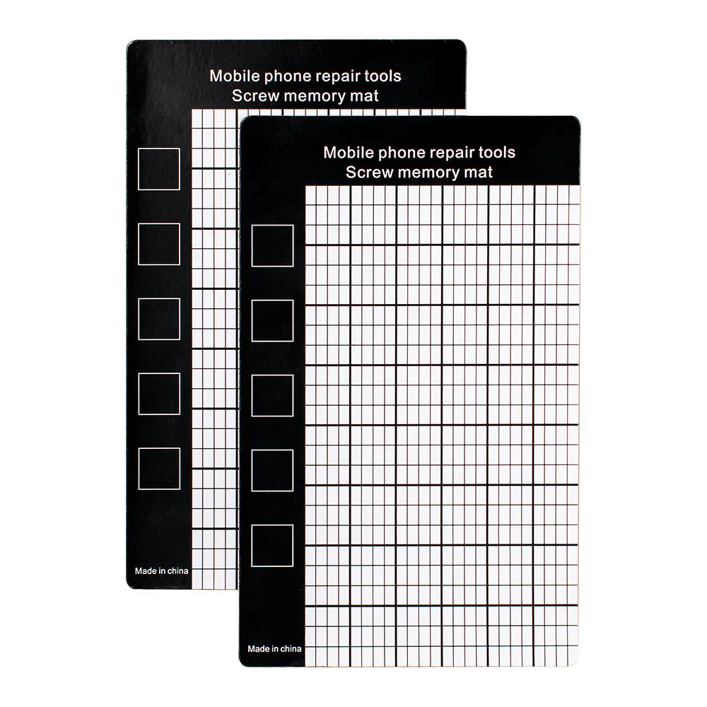 Magnetische Schroefmat Geheugengrafiek Werkpad Werkende Memory Pad Voor Kleine Kleine Schroeven Houdt Mobiele Telefoon Reparatie Tool 145×90mm