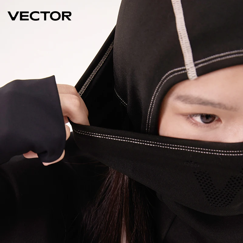 VECTOR Mùa Đông Đi Xe Đạp Mặt Nạ Nỉ Giữ Nhiệt Giữ Ấm Chống Gió Đi Xe Đạp Mặt Nạ Balo Mặt Nạ Trượt Tuyết Câu Cá Trượt Tuyết Nón Mũ Đợi Đầu Đa Năng