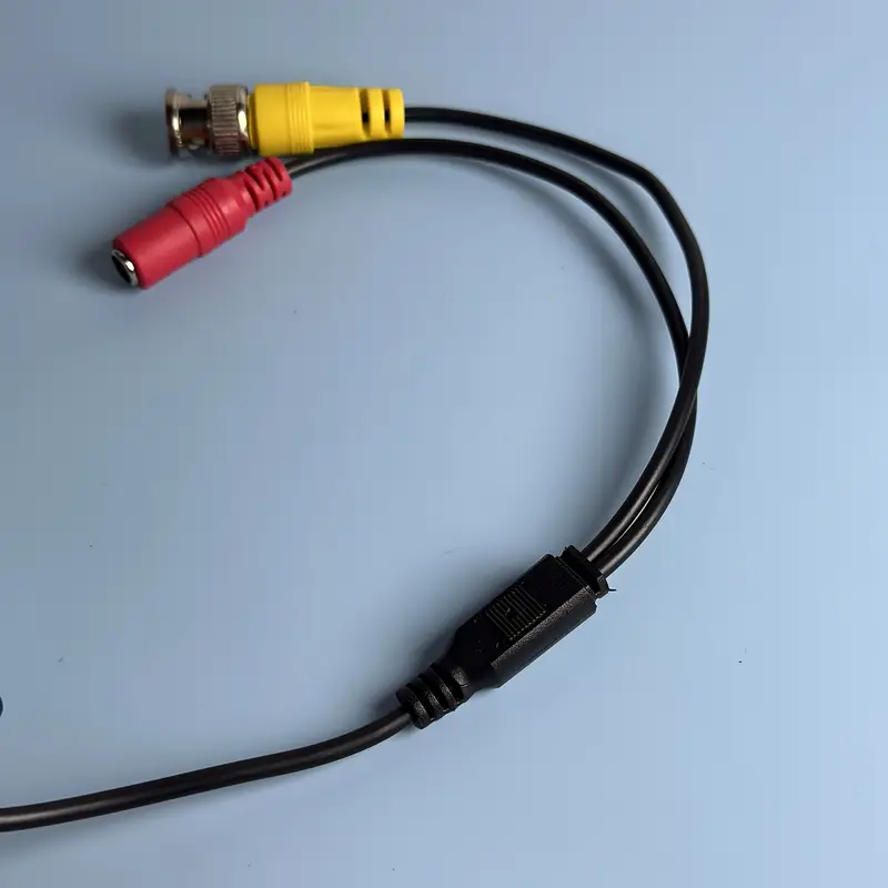5-30M BNC + DC Conector 2 em 1 BNC CCTV Cabo coaxial de alimentação de vídeo Cabo de câmeras AHD para sistema DVR