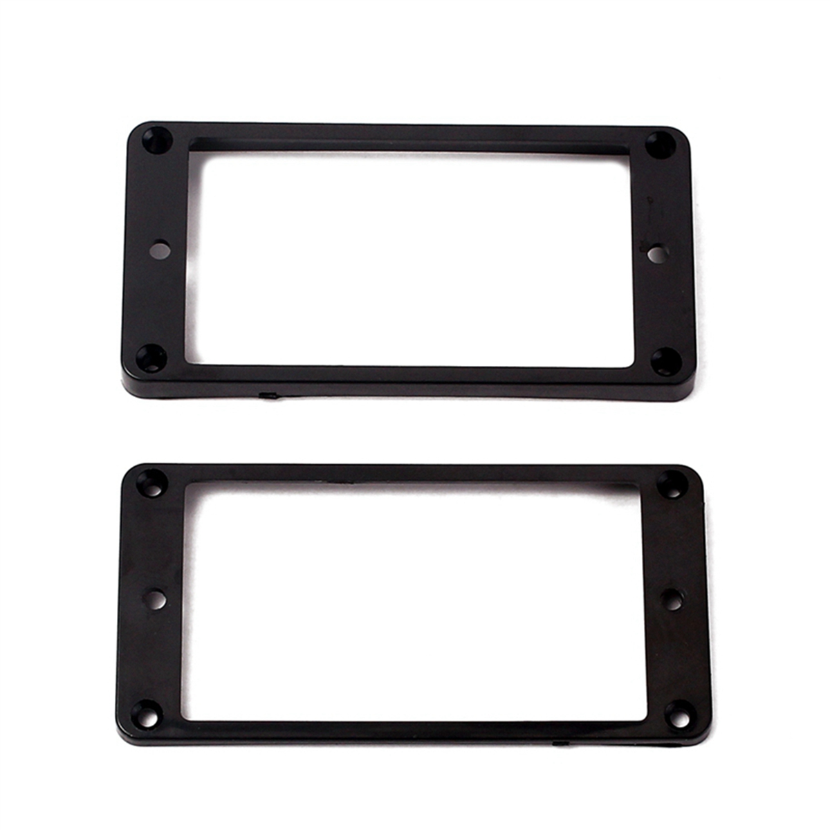 A71P 8 STKS Zwart Gebogen Humbucker Pickups Frame Montage Ringen voor Elektrische Gitaar