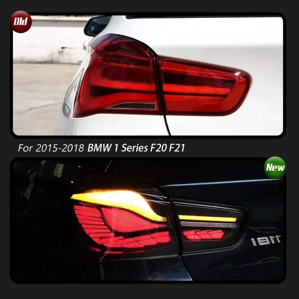 1 Serie F20 F21 luz trasera 2015-2018 luces traseras LED luz trasera Plug and Play señal DRL accesorios automotrices para BMW