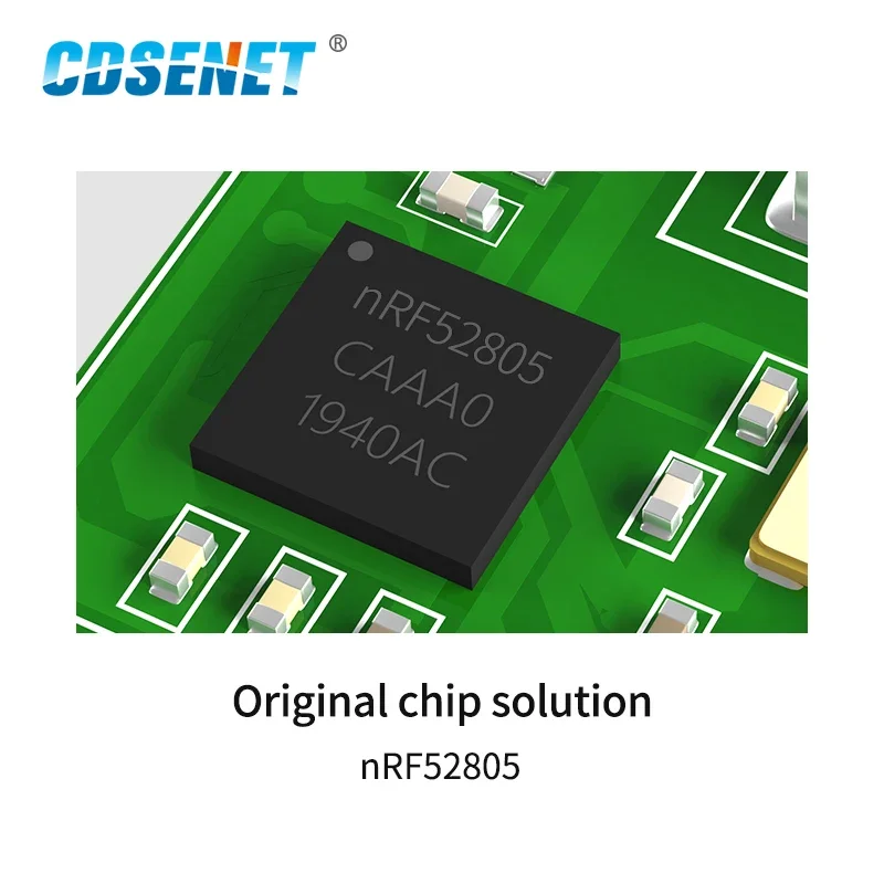 nRF52805 BLE5.0 Drahtloses Bluetooth-Modul 2,4 GHz serieller Port-Empfänger-Sender E104-BT5005A iBeacon-Übertragung mit geringem Stromverbrauch