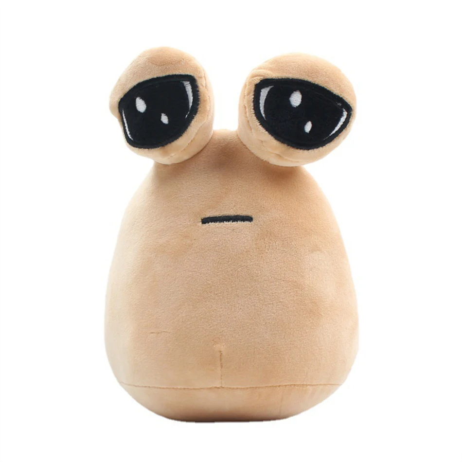 ใหม่ 21 ซม.ร้อนเกมสัตว์เลี้ยงของฉัน Alien Pou Plush ของเล่น Furdiburb อารมณ์คนต่างด้าว Plushie ตุ๊กตาสัตว์ Pou ตุ๊กตาวันเกิดคริสต์มาสของขวัญ