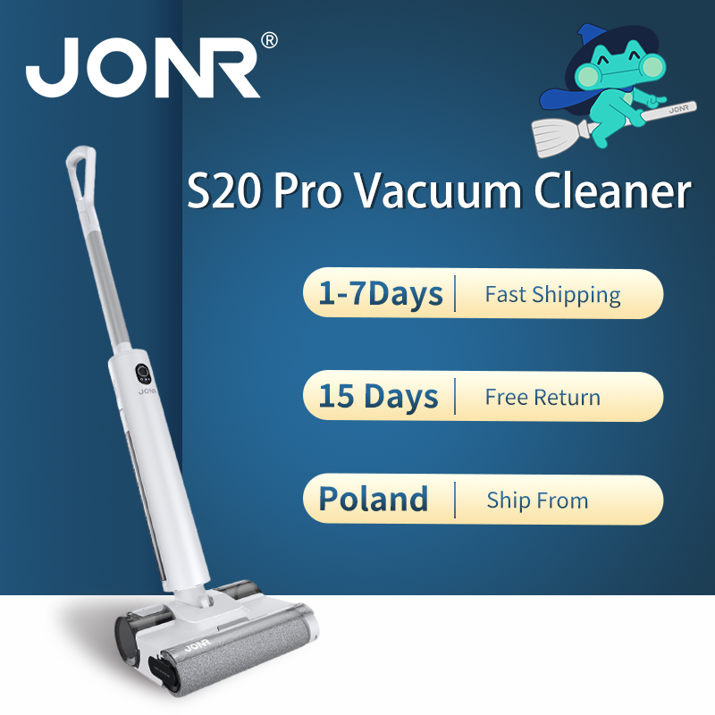 Limpiador de pisos inteligente todo en uno JONR S20 Pro, lavadora de pisos inteligente