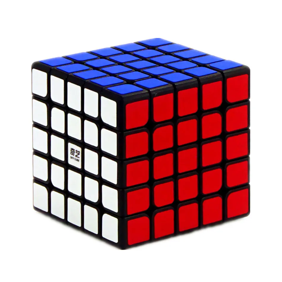[ECube] Qiyi 5x5 Cube Qizheng S 5x5x5 Magic ความเร็วระดับมืออาชีพ Cube สติกเกอร์ Anti-stress ของเล่นเด็ก Cubo Magico ของขวัญ