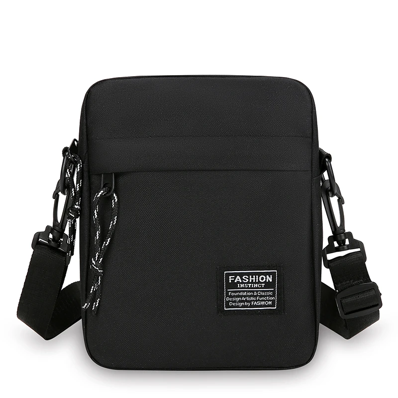 Bolsa de ombro oxford pano casual masculino mochila pequena praça saco moda diagonal crossover mão máquina bolsas femininas bagagem