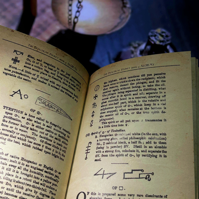 Charmed Book Herbalism หนังสือเรียนโหราศาสตร์หนังสือ Vintage Scrapbooking Journal Spell บันทึก Story Spellbook เด็กของขวัญ