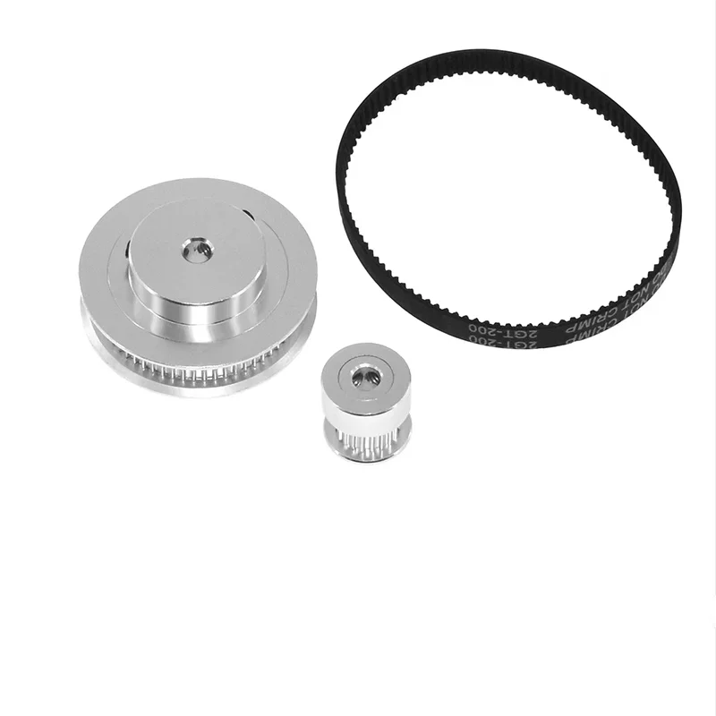 1:3drive laço fechado 2gt conjunto de polia de correia dentada 20 e 60 dentes furo 5 e 8mm para impressora 3d robô equipamento de automação de braço