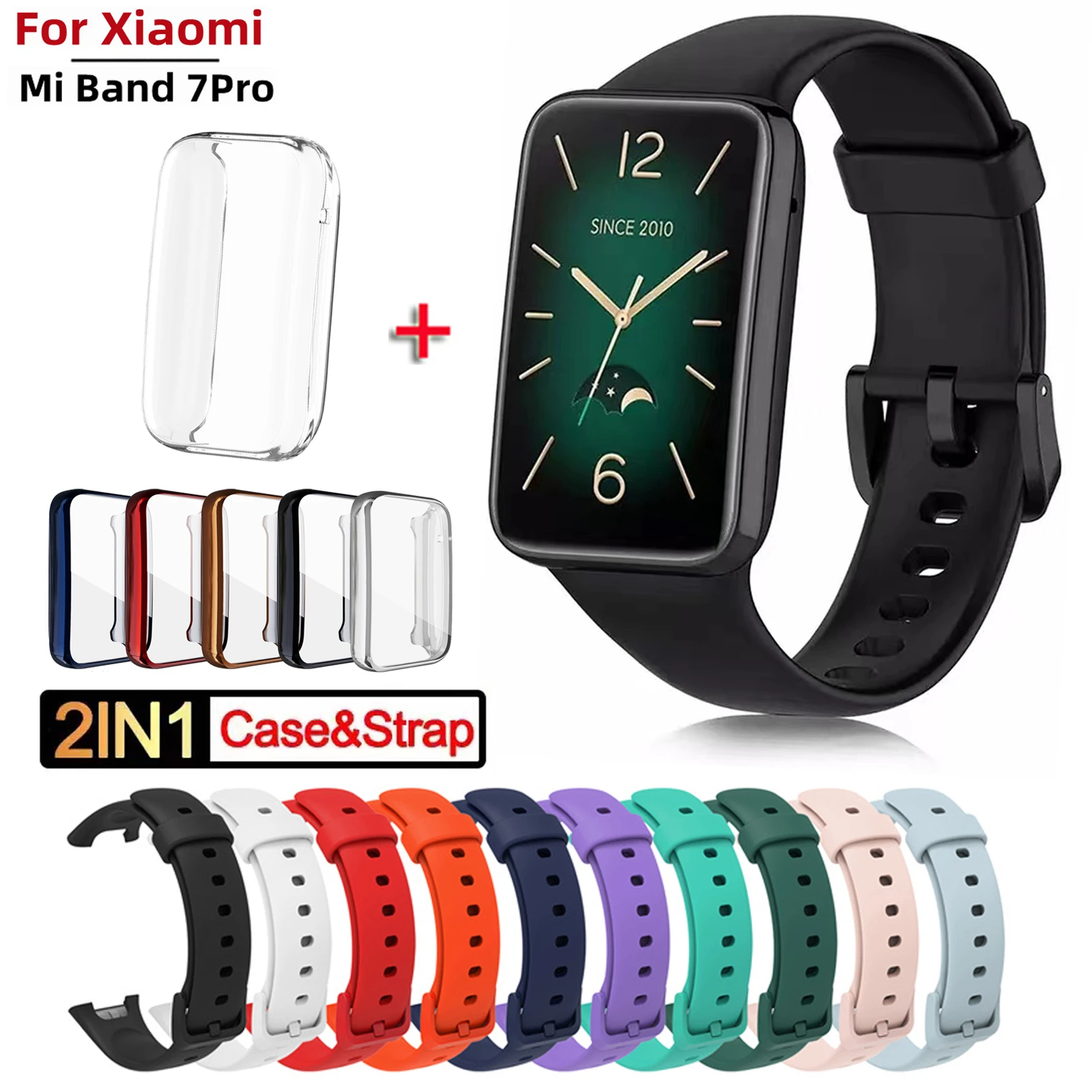 Dây Đeo Thay Thế Mi Band 7 Pro Dây Đeo Dây Đeo Silicone Cho Xiaomi Mi Band 7 Pro Vòng Tay Watchbands Dành Cho Xiaomi ban Nhạc 7 Pro