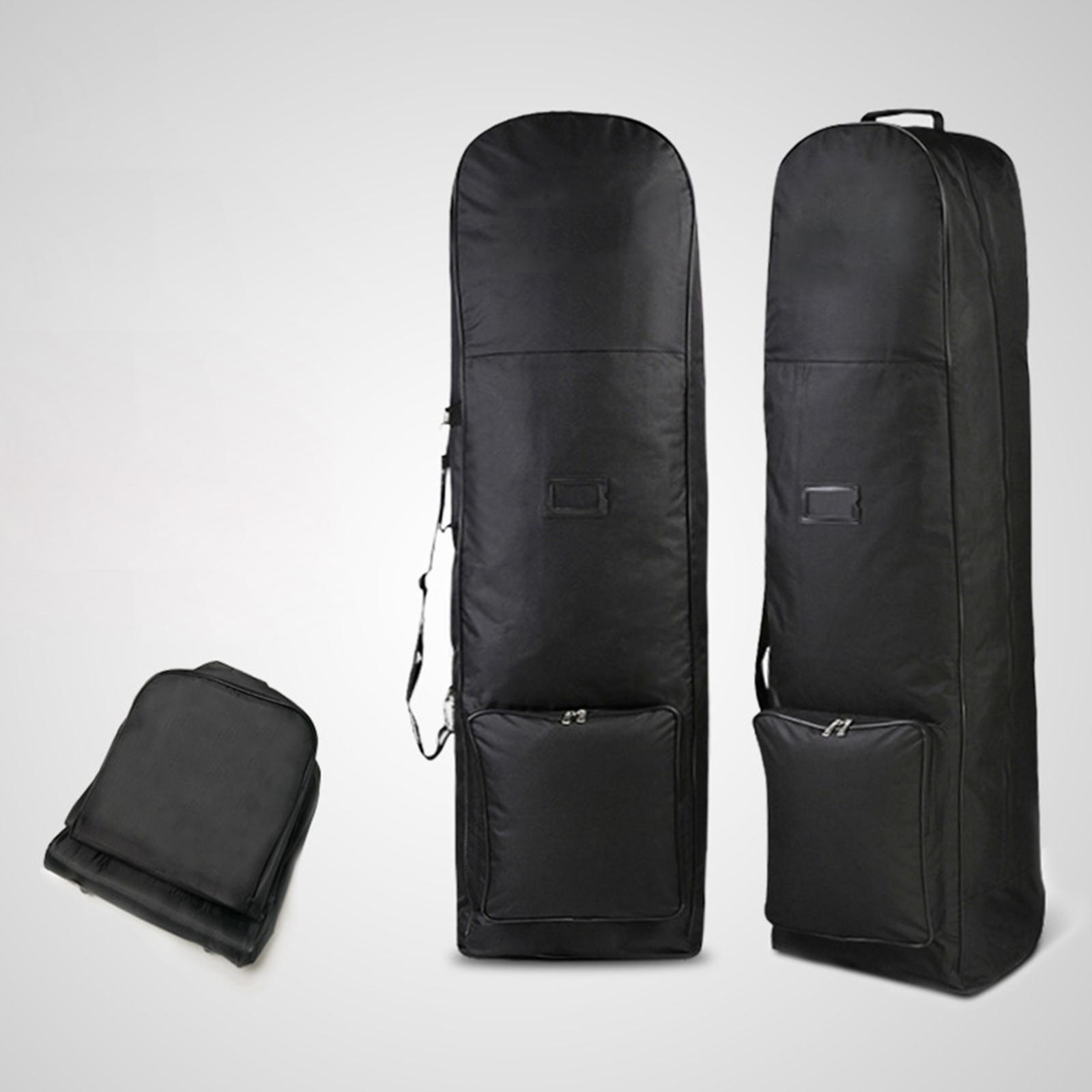 -Bolsa de aviación de golf, estuche de almacenamiento plegable, desmontable, suave, resistente, de gran capacidad, para aerolíneas