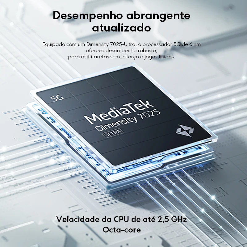 【Marca +】POCO M7 Pro 5G Smartphone Dimensity 7025-Ultra 50MP câmera Sony com OIS 120Hz AMOLED Display 5110mAh Bateria NFC
