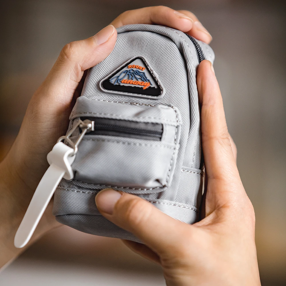 Maden Mountain Series Mini Functionalแขวนกระเป๋าขนาดเล็กกลางแจ้งเอวกระเป๋าหูฟังสําหรับผู้ชายและผู้หญิง