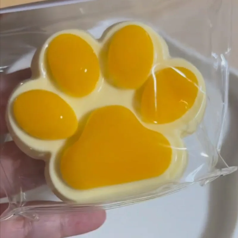 Squishy gato pata geléia macia sentir squeeze brinquedo anti-stress brinquedos para crianças adultos alívio da ansiedade macio taba brinquedos mole