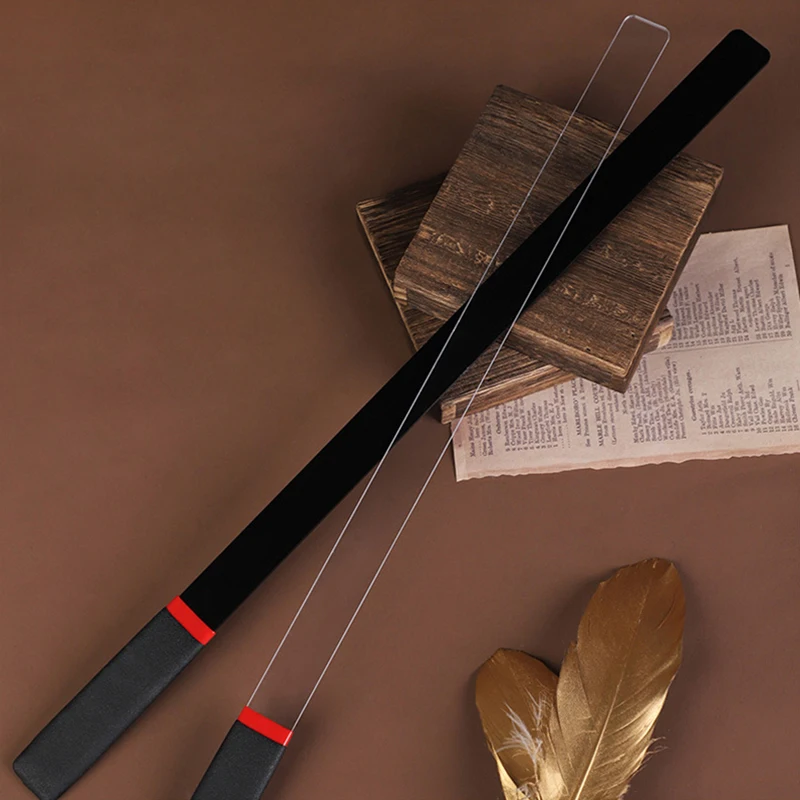Materiale PC 2,5 cm di larghezza Ferule 50 cm Lungo dritto Frusta Equitazione Crop Flogger Maniglia Copertura Paddle Slapper per l'addestramento dei cavalli