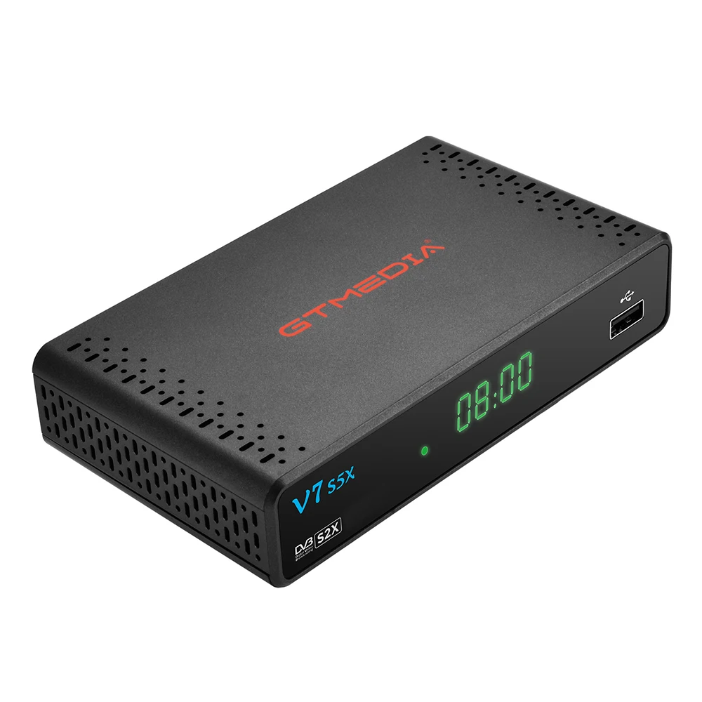 GTMEDIA V7 S5X Satellite TV Receiver DVB-S/S2/S2X H .265(8bit)Support  HD 1080P