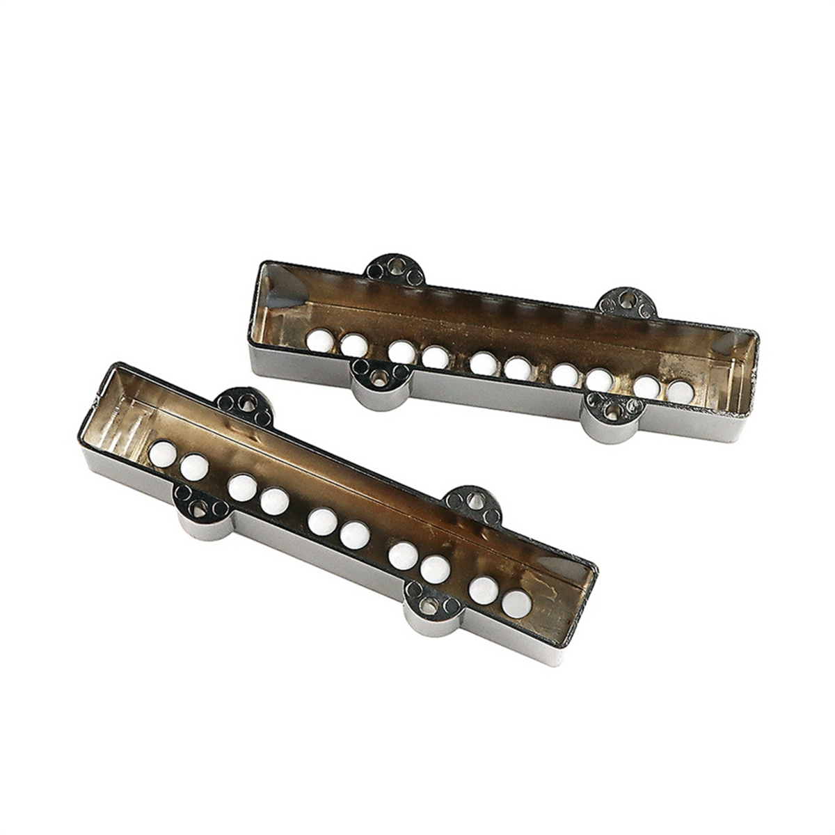 A71P 2 peças de plástico estilo plástico fechado/abertura tipo vedação 5 cordas captador capa/tampa/shell/parte superior para baixo guita