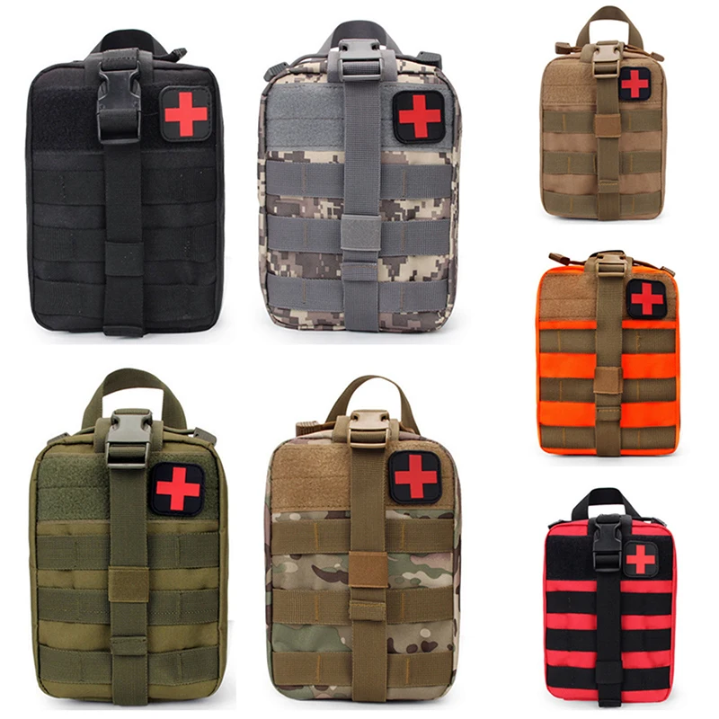 Kit di pronto soccorso esterno Kit medico Molle EDC IFAK Sopravvivenza Pacchetto di emergenza EDC Viaggio Pesca Campeggio Escursionismo Caccia Accessori