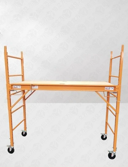 Multifunctional 1.8-meter-high Mobile High-speed Rail Frame Rolling Steel Scaffold  Guardrail System