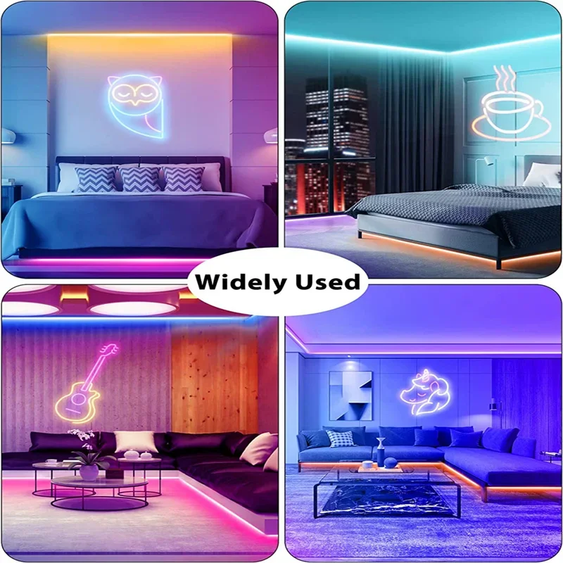 WIFI TUYA RGBIC LED Strip Lights Dreamcolor Led Light Strip Music Sync nastro flessibile Smartlife LED Strip per la cucina della camera da letto