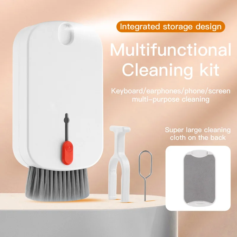 2023 New 5 in 1 mobile phone screen computer cleaning multi-functional suite keyboard dust brush cleaning tools
