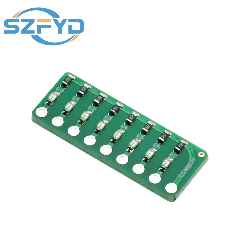 8 세그먼트 LED 포트 테스트 램프 표시기 흐르는 물 포트 테스트 램프 빨간색, 녹색 및 파란색 색상 옵션
