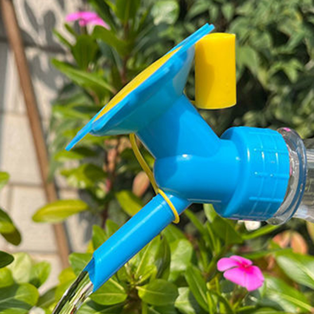 Cabeça de bico de rega de flores, chaleira de rega de jardim, garrafa de bebida pequena em vaso, cabeça de chuveiro, estilo aleatório, 1 peça