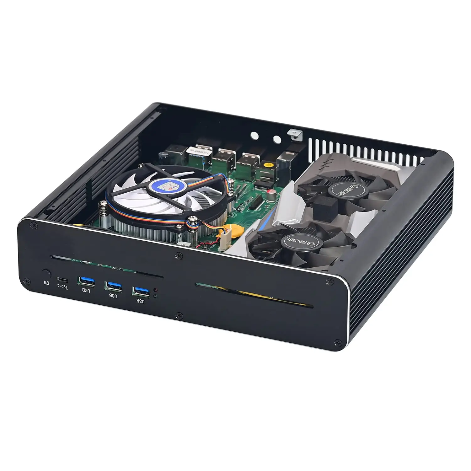 Topton V7 Gaming Mini PC Intel i7 13700H i9 11900H NVIDIA RTX 4060 8G/3060 12G 2xDDR5 Mini komputer stacjonarny dla graczy Windows 11