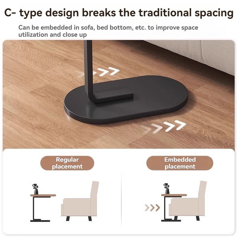 Mobile lifting coffee table, modern and simple household living room, sofa side table, tea table, bedside computer table