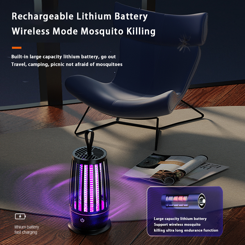 Xiaomi Muggen Killer Lamp Slaapkamer Stille USB Oplaadbare Elektrische Mug Swatter Draagbare Outdoor Muggen Repeller FlyTrap