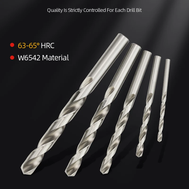 ABAOTE Twist Drill Bit HSS M2 Drill Bit Set 1.0-13.5MM Straight Shank Drill Micro Tools For Metal Electric Drills 1/10PCS