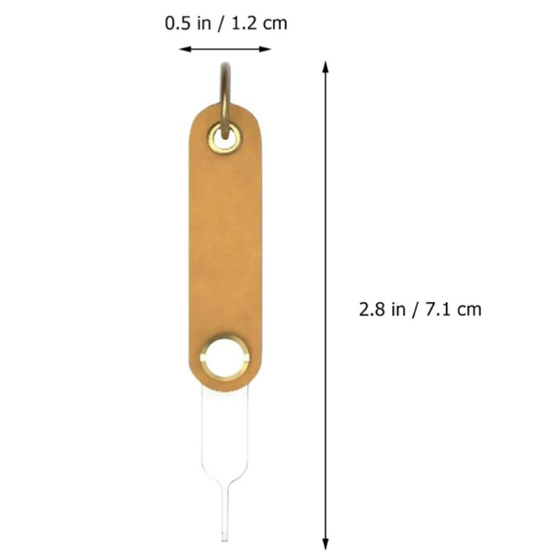 3Pcs Eject Sim Card Tray Open Pin Needle Key Tool Narzędzie do usuwania kart SIM Uniwersalne do telefonu komórkowego