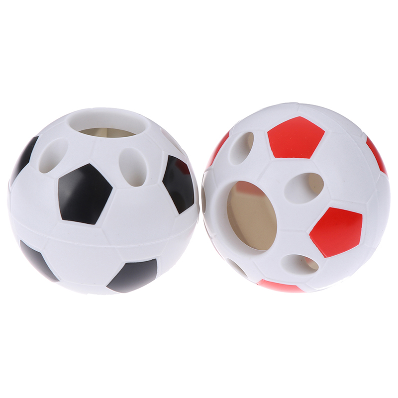 Fußball Form Tool Home Dekoration Student Geschenke Liefert Stift Bleistift Halter Fußball Form Zahnbürste Halter Desktop Rack Tabelle