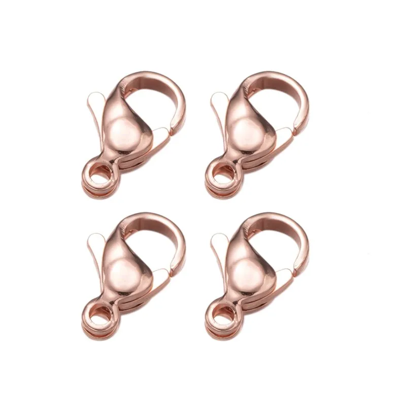 20 Chiếc 9/10/13MM Thép Không Gỉ Tôm Hùm Khóa Dây Cho Dây Làm Vòng Tay Trang Sức Thủ Công Làm Cho nguồn Cung Cấp Phụ Kiện Số Lượng Lớn