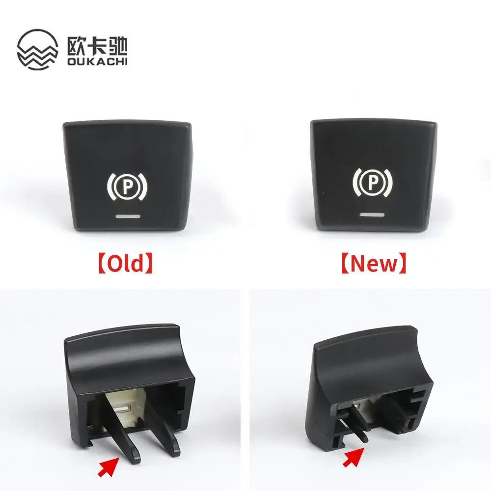 Electronic Parking Brake Switch Auto P Button Switch Cover For BMW 5 7 X3 X4 X5 X6 M5 Series F01 F02 F10 F12 F15 F16 F25 F26