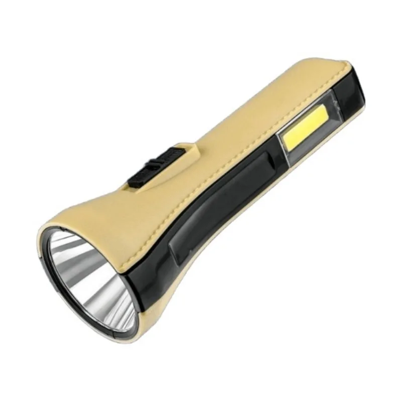 Linterna recargable Luz lateral Linterna eléctrica Tipo-C Excursionismo al aire libre Camping Pesca