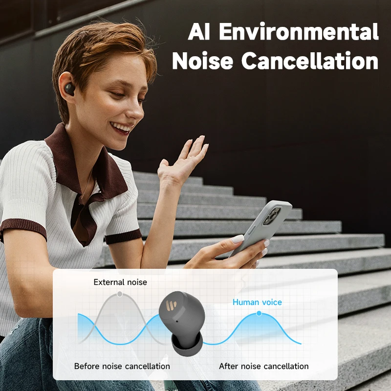 EDIFIER X3 X3 Lite TWS auricular inalámbrico Bluetooth Bluetooth 5,3 asistente de voz control táctil hasta 24 horas de reproducción EQ preestablecido