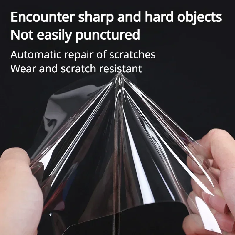 Película transparente de TPU para Tesla Model 3/Y/3 +, película protectora extendida para puerta delantera y trasera, conjunto de ropa Invisible para coche 2024