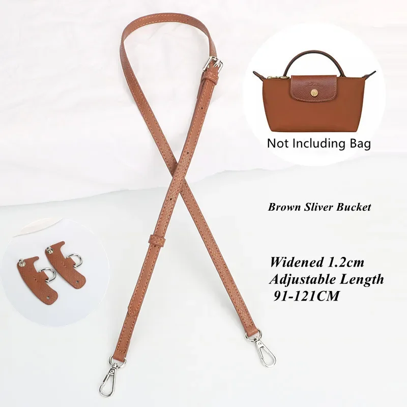 Accessori per la trasformazione della borsa con tracolla per borsa Longchamp Mini Bag Tracolla in vera pelle Cinghie per cintura a tracolla