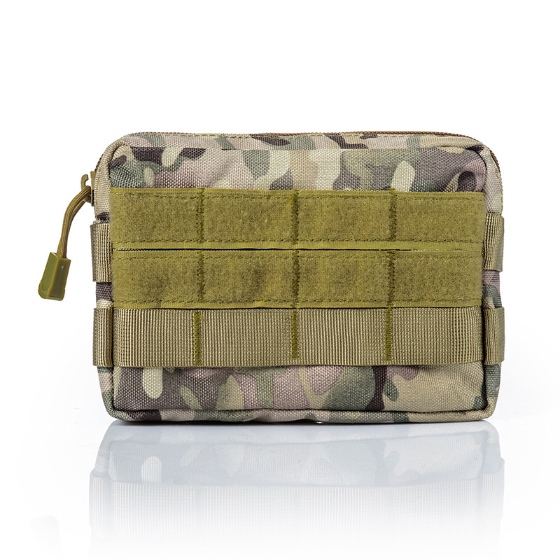 EDC Molle เอวกระเป๋ากระเป๋ายุทธวิธีทางการแพทย์กลางแจ้ง First Aid Bag กระเป๋าเข็มขัดกีฬาล่าสัตว์กระเป๋า