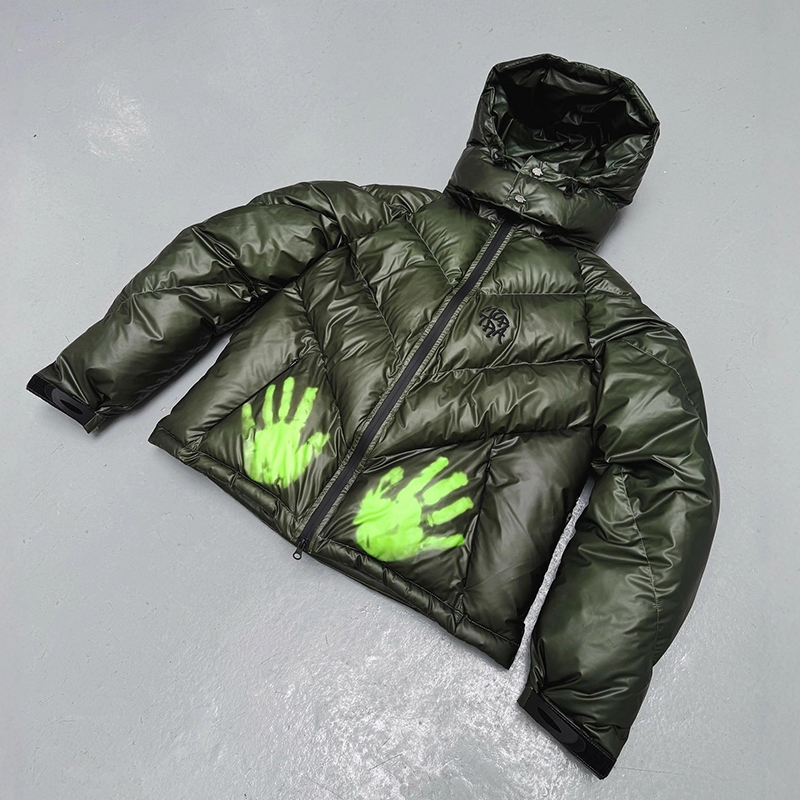 2025 Herfst Winter Verdikte Warme Mertra Down Jassen Mannen Vrouwen Gepersonaliseerde Mode Trend Merk Mertra Katoen Gewatteerde Jas
