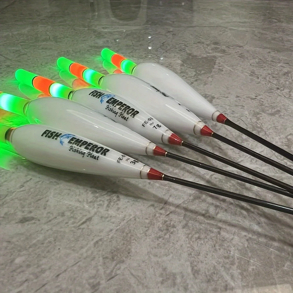 2 個夜釣り電子フロート大浮力ブイ Led 発光 Cr425 夏発光漁具漁具 2024 新
