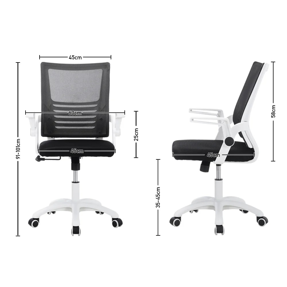 Office Desk Mesh Swivel Chair Computer Ergonomic Chair
