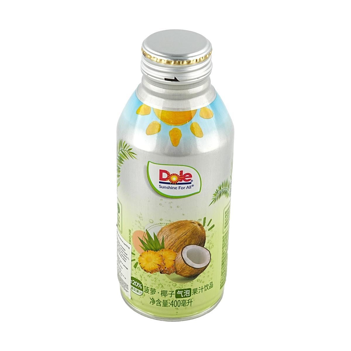 [8Packs] DU LE Pineapple Coconut Sparkling Juice , 13.53 fl oz*8Packs