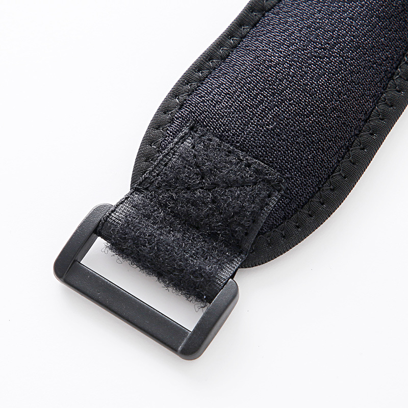 Adjustable EVA Soft Pad Knee Strap Patella Tendon Protector Running Cycling Gym Sports Knee Support Compression Wrap Unisex Pain