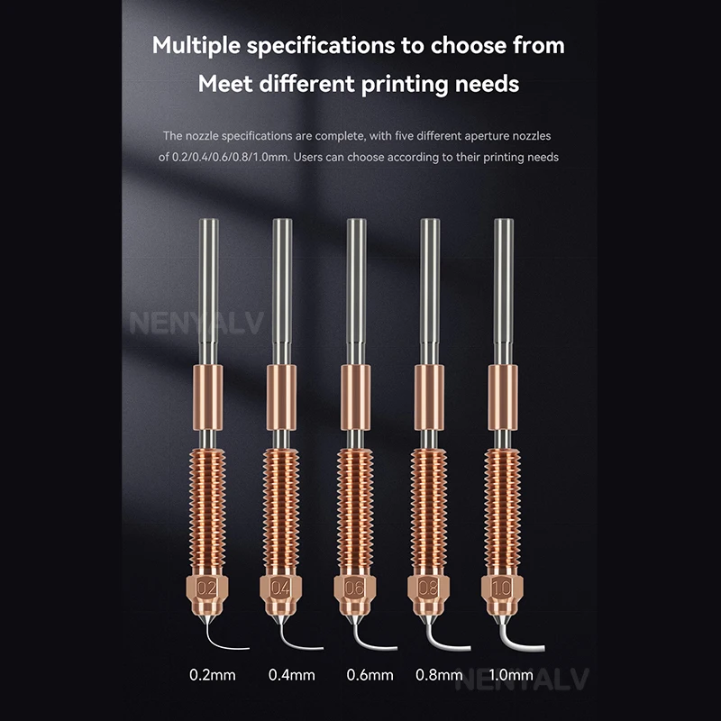 K1C Nozzle, Unicorn Quick-Swap Ender 3 V3 Nozzle,Nozzle for Creality K1C/Ender 3 V3/Ender 3 V3 Plus 3D Printers