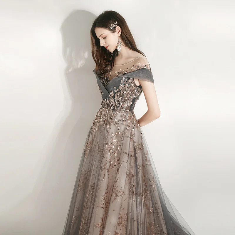 Vestidos de graduación para mujer, ropa elegante sin hombros, falda larga ajustada, vestido de fiesta de noche y banquete