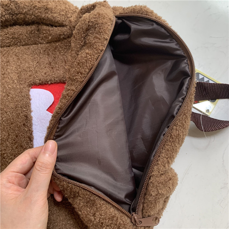 Domo Kun Plush Backpack for Kids Women Men Kawaii Cute Bags Cartoon Anime School Backpack Schoolbag Back Pack Bagpack