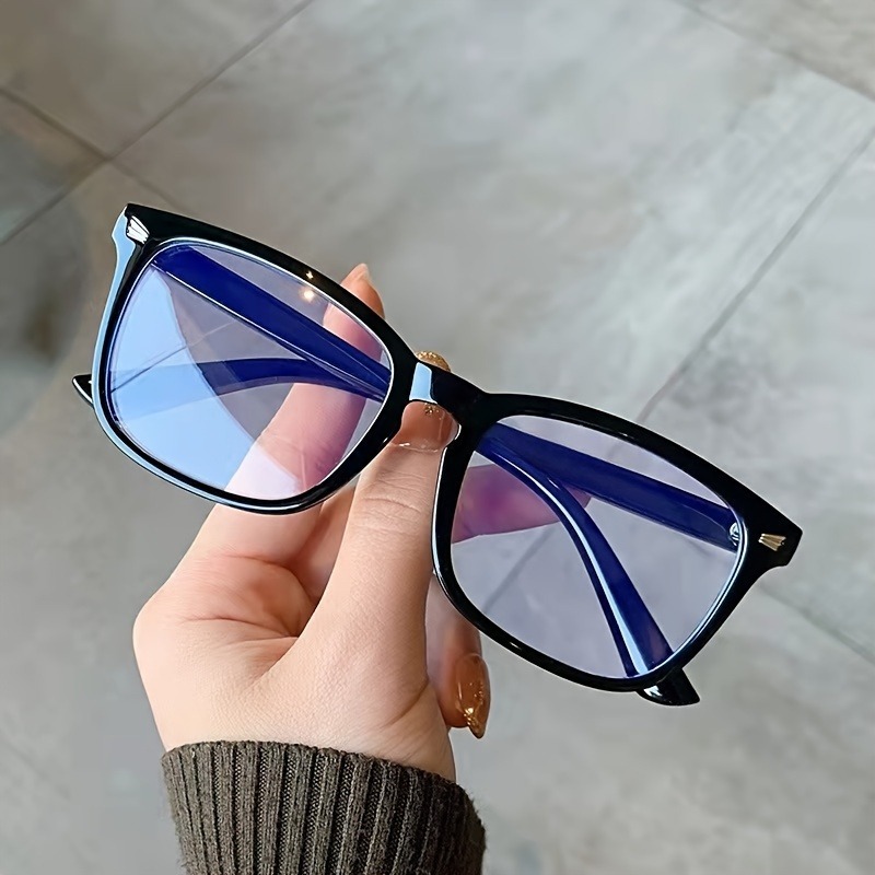 Vintage vierkante frame anti-blauwlichtbril voor dames Duurzaam pc-frame Ideaal voor lezen en computergebruik