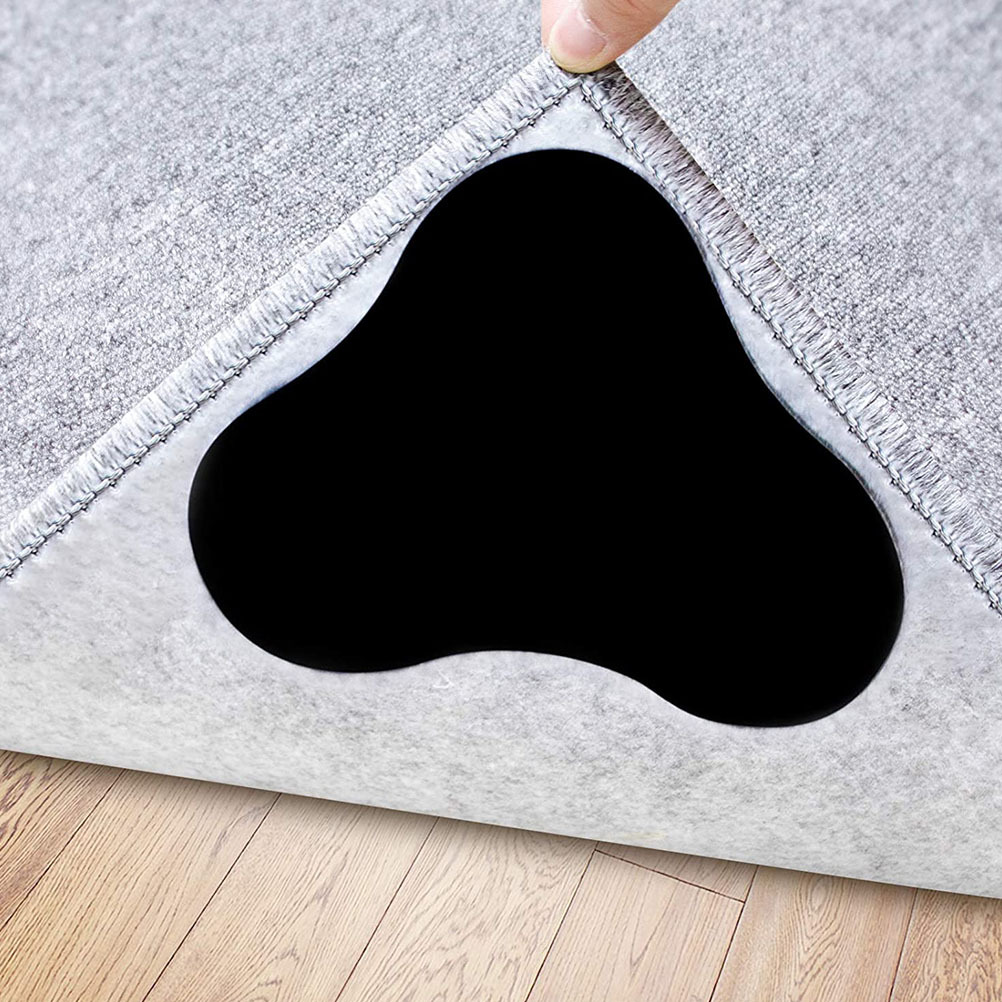 10Pcs Carpet Non-Slip Adhesive Fixed Rug Pads Floor Mats Gripper Invisible Stickers Carpet Stickers