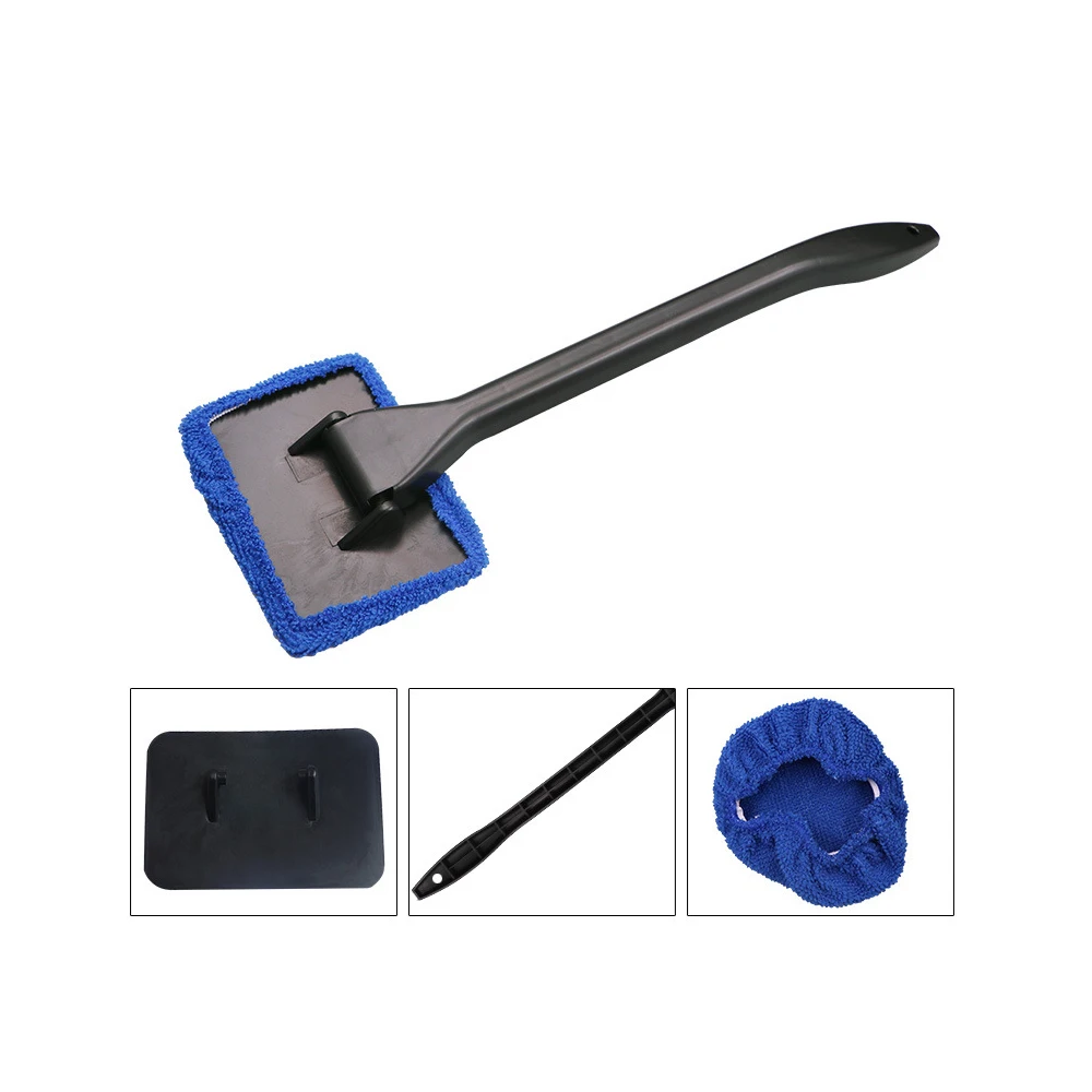 Car Front Windshield Defogging Brush Dust Removal Car Cleaning Tool Long Handle Household Glass Clean Brushes